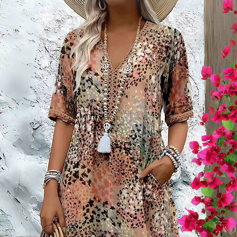Bronisława – Letnia Sukienka Boho