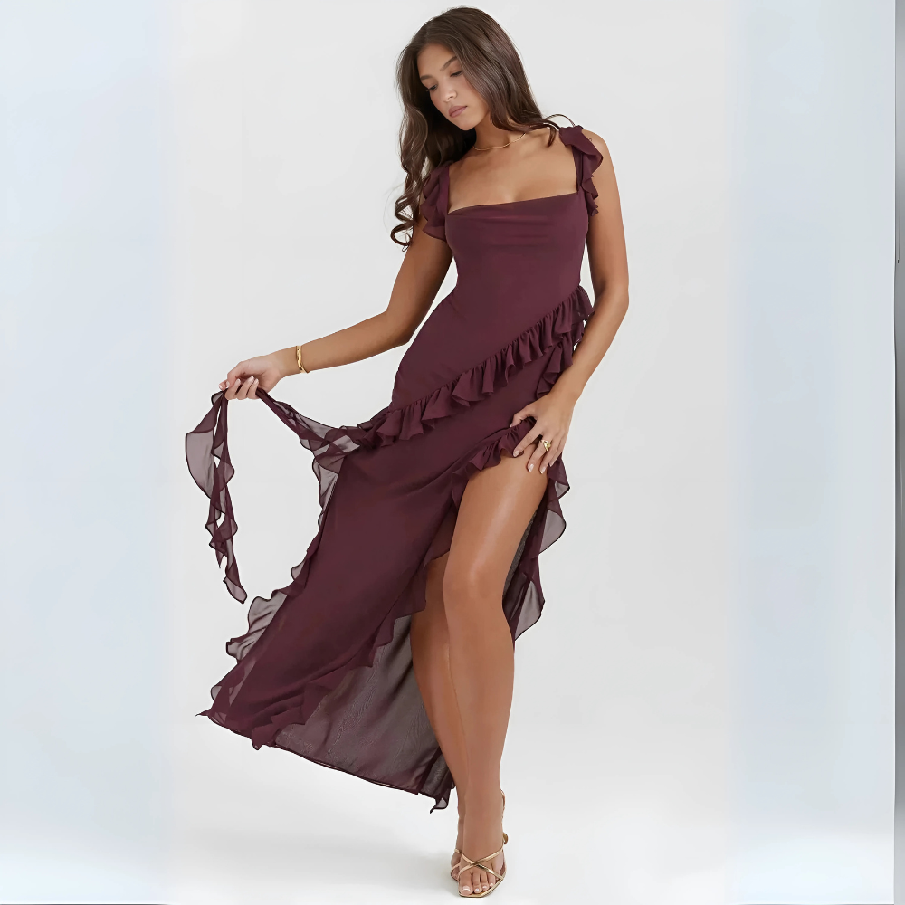 Sylwia – Luksusowa Sukienka Maxi