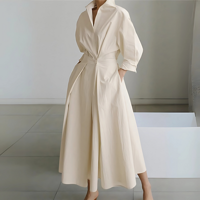 Brygida – Minimalistyczna sukienka maxi z klasą