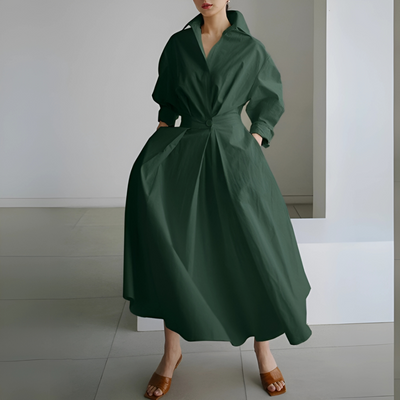 Brygida – Minimalistyczna sukienka maxi z klasą